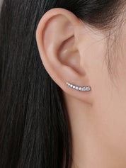 Ear Climber Stud Earrings