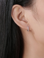 Dainty Forever Hoop Earrings