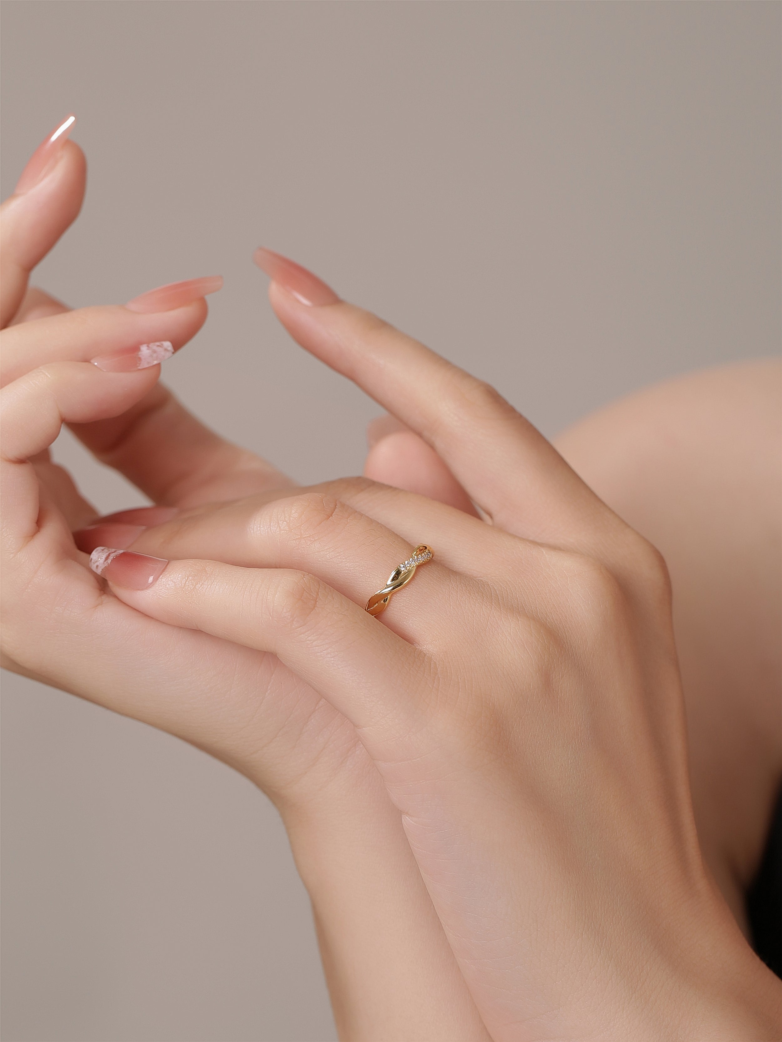 Twisted Rope Eternity Ring