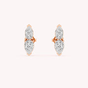 Dede Pear Shaped Stud Earrings