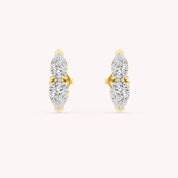 Dede Pear Shaped Stud Earrings