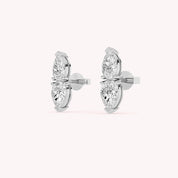 Dede Pear Shaped Stud Earrings