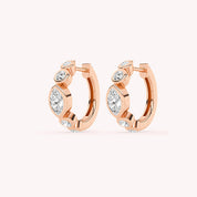 Elma Tiny Hoop Earrings