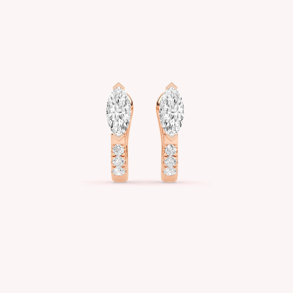 
                      
                        Maria Pave Hoop Earrings
                      
                    