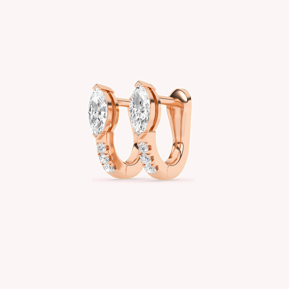 
                      
                        Maria Pave Hoop Earrings
                      
                    