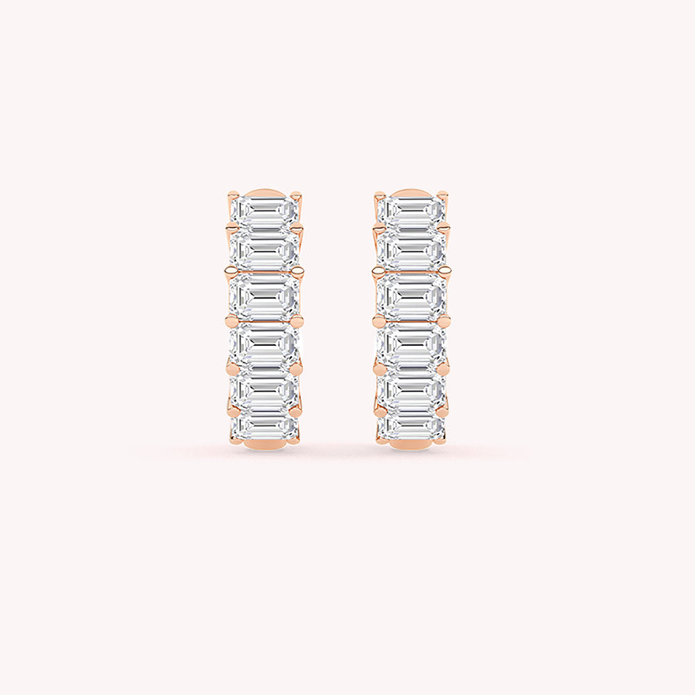 Emma Ladder Hoop Earrings