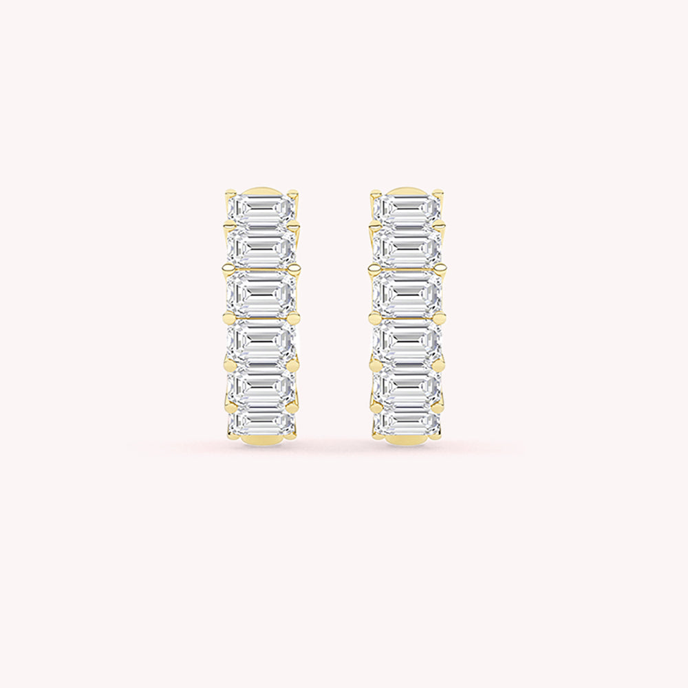 Emma Ladder Hoop Earrings