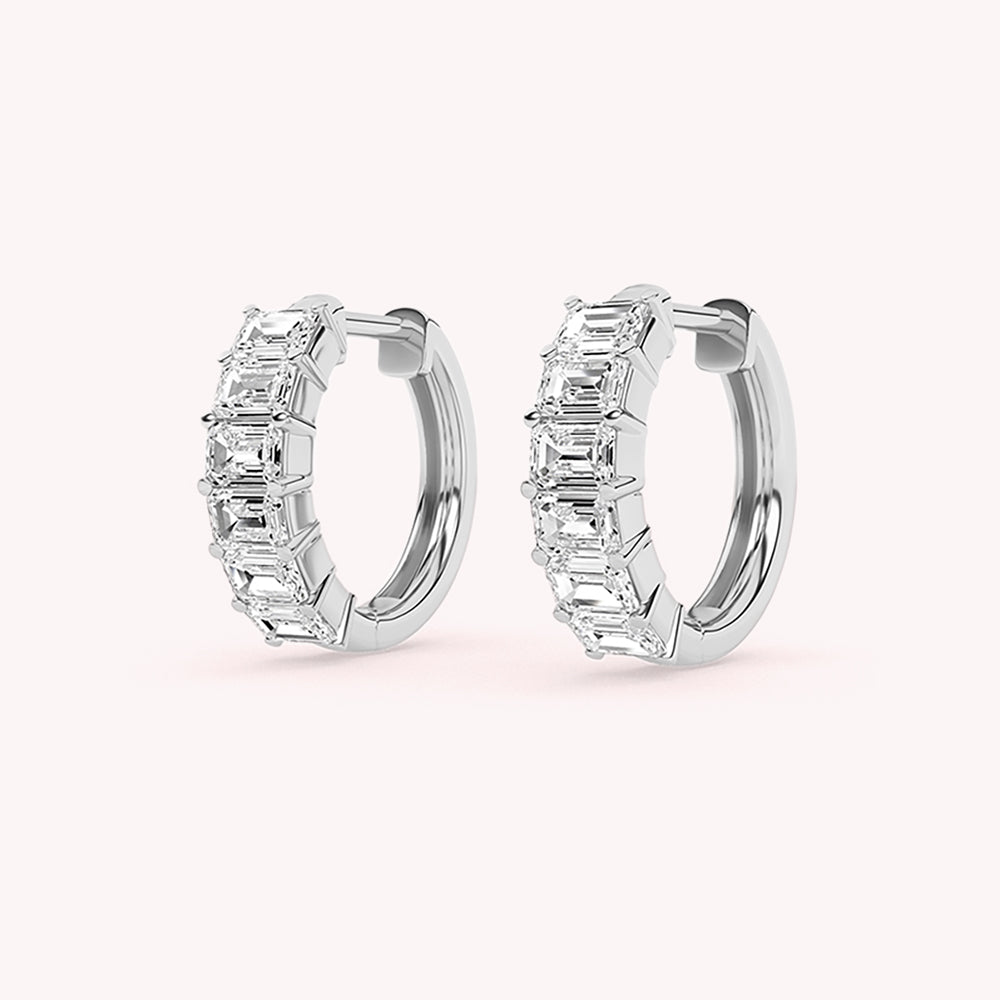 Emma Ladder Hoop Earrings