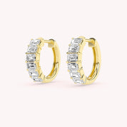 Emma Ladder Hoop Earrings