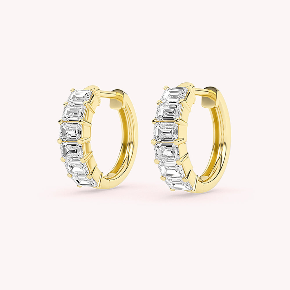 Emma Ladder Hoop Earrings