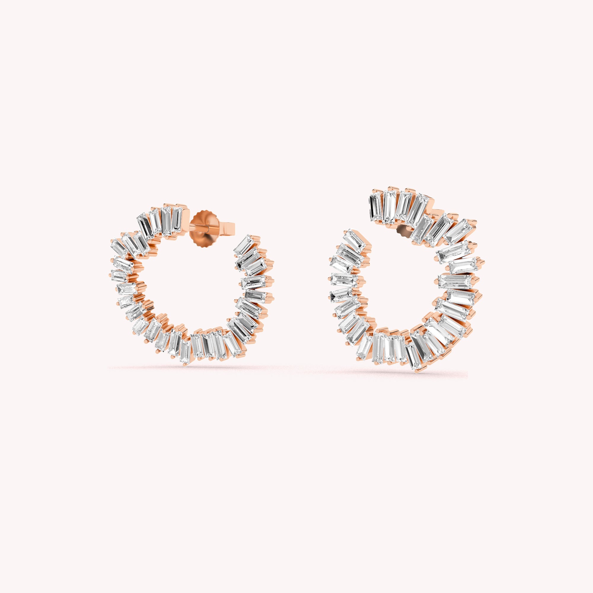 Lyla Spiral Stud Earrings