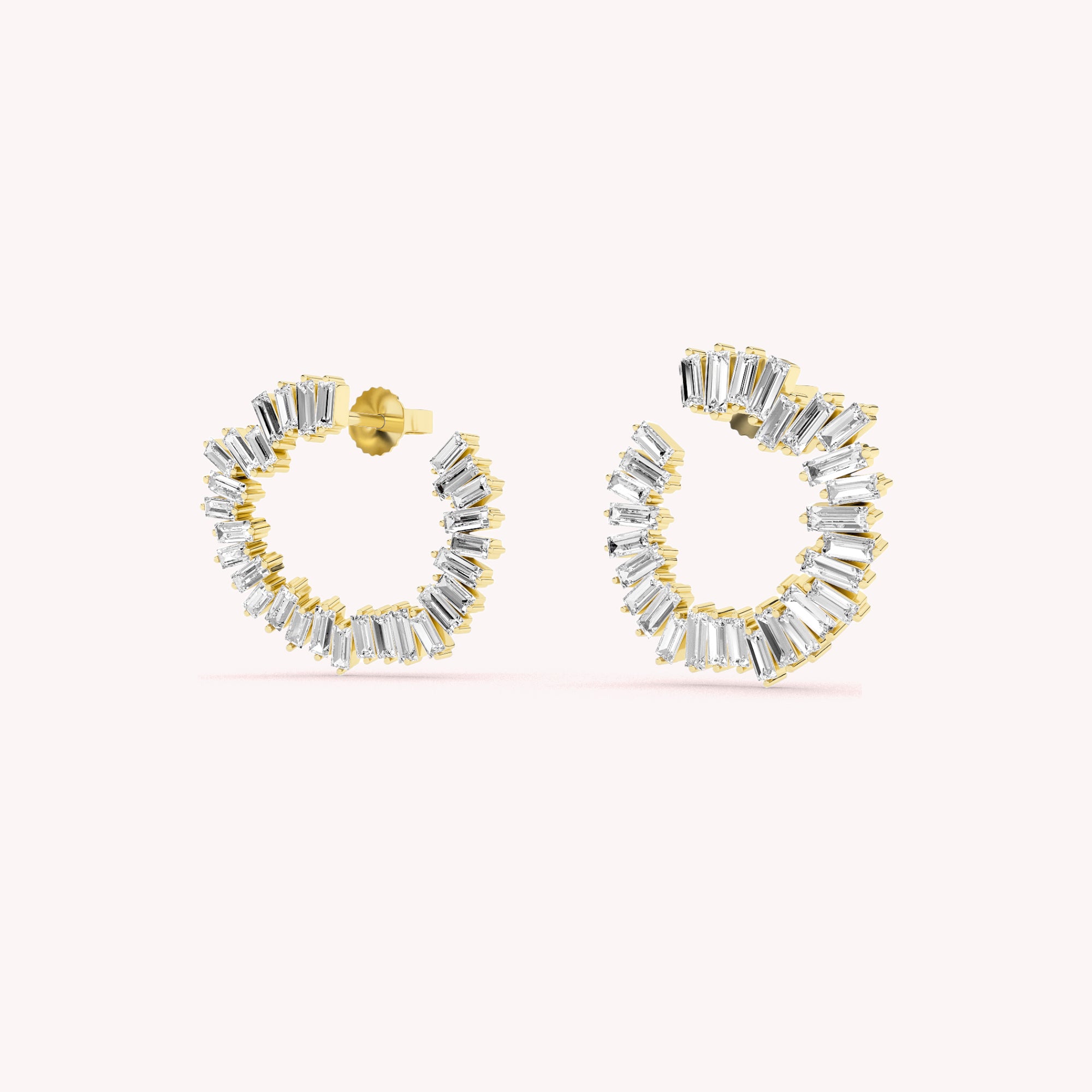 Lyla Spiral Stud Earrings