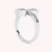 Orla Dual Pear Two Stone Engagement Ring