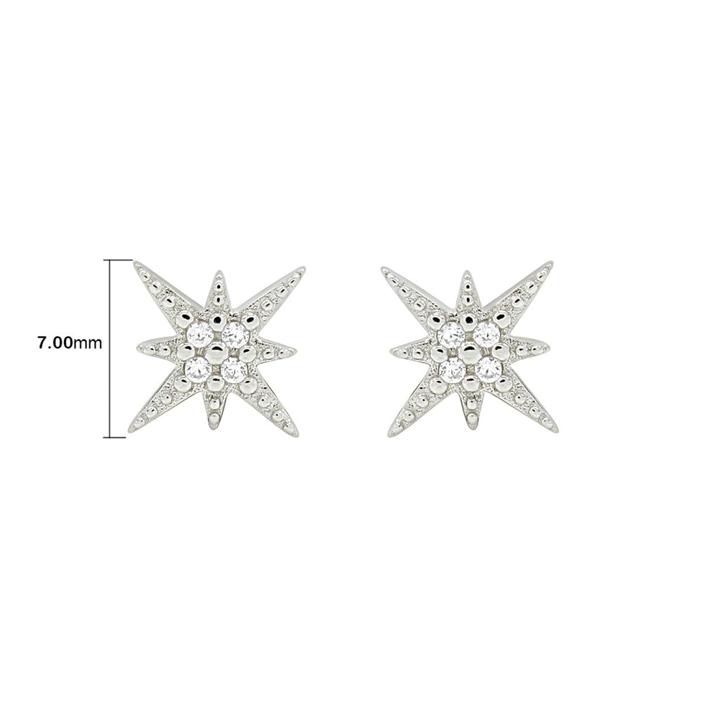 
                      
                        Sterling Silver Stud Earrings Dainty Feather, Starburst, Lightning Bolt, Nail, Curved Bar, Disc, Pineapple with push-backs
                      
                    