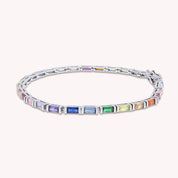 Rainbow Sparkling Tennis Bracelet