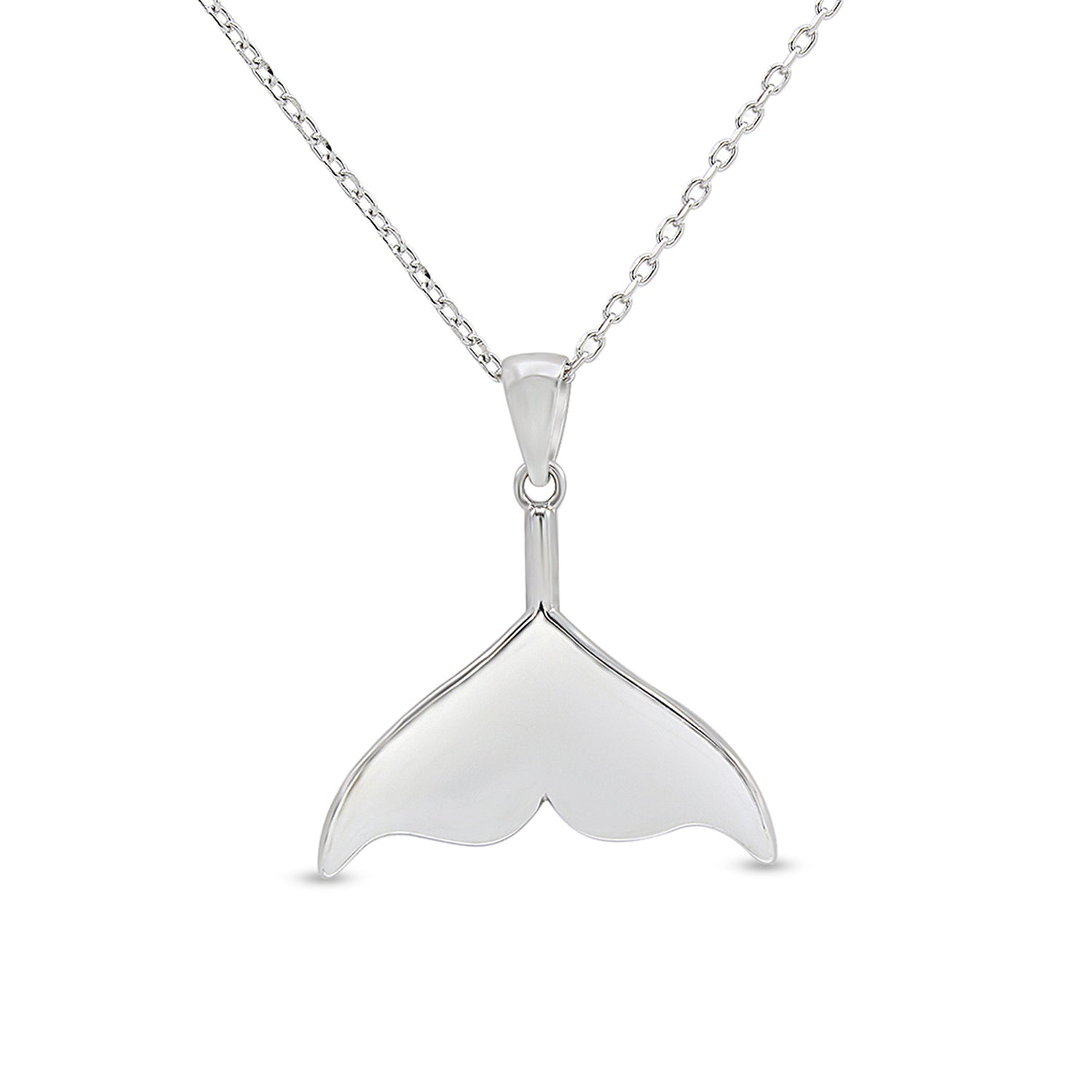 Abalone Shell Animal (Starfish, Dolphin, Seahorse, Frog, Dragonfly, Whale Tail, Turtle) Pendant Necklace In 14K White Gold Over Sterling Silver 14K Gold Over Sterling Silver