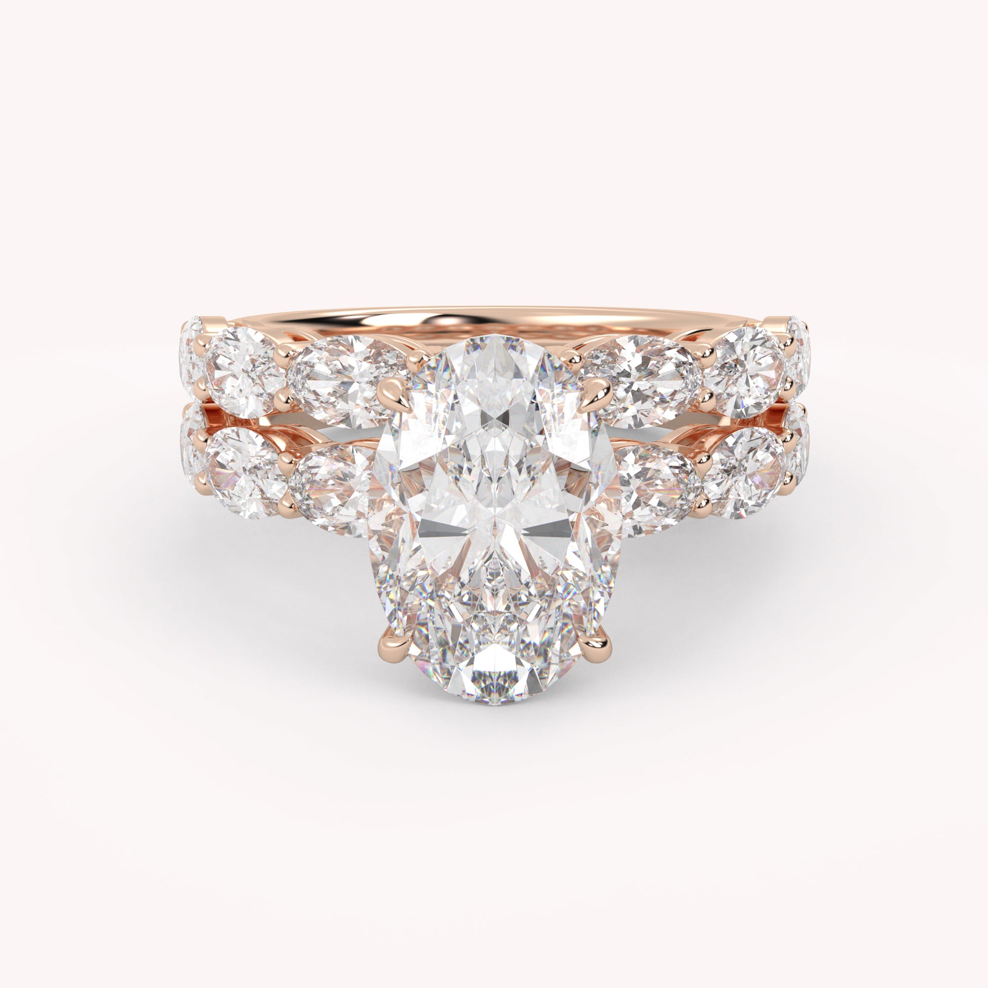 IGI Certified Lab Grown Diamond Oval Shape Solitaire Engagement Ring