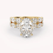 IGI Certified Lab Grown Diamond Oval Shape Solitaire Engagement Ring