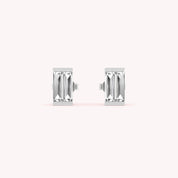 Remi Bezel Stud Earrings