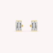 Remi Bezel Stud Earrings