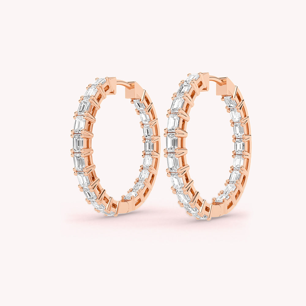 Hero Inside out Hoop Earrings