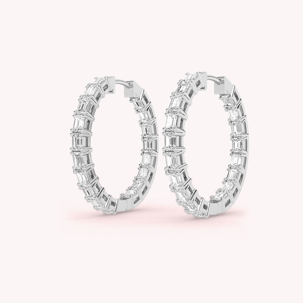 Hero Inside out Hoop Earrings