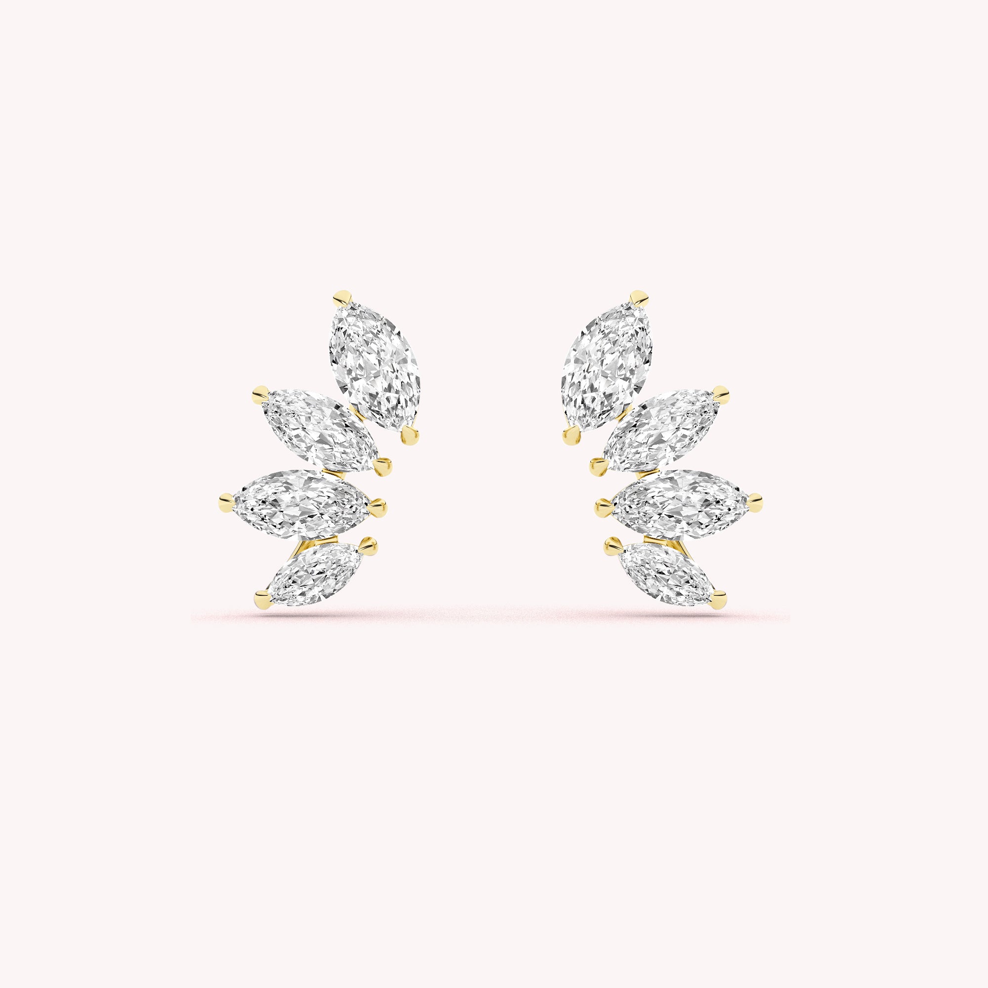 Arya Climbers Stud Earrings