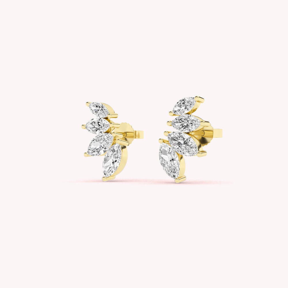 Arya Climbers Stud Earrings