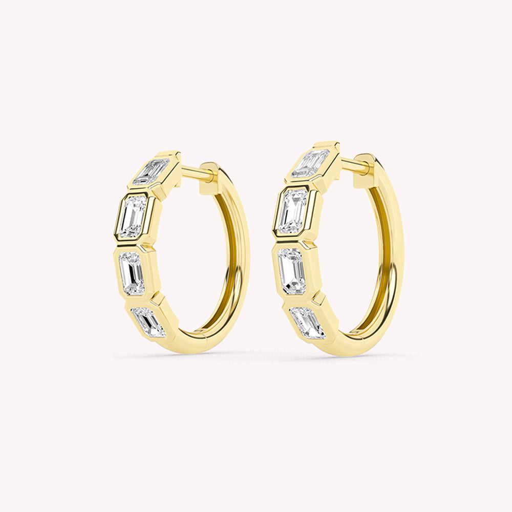 Jean Captivating Hoop Earrings