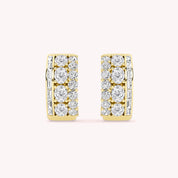 Mimi Two Row Hoop Earrings