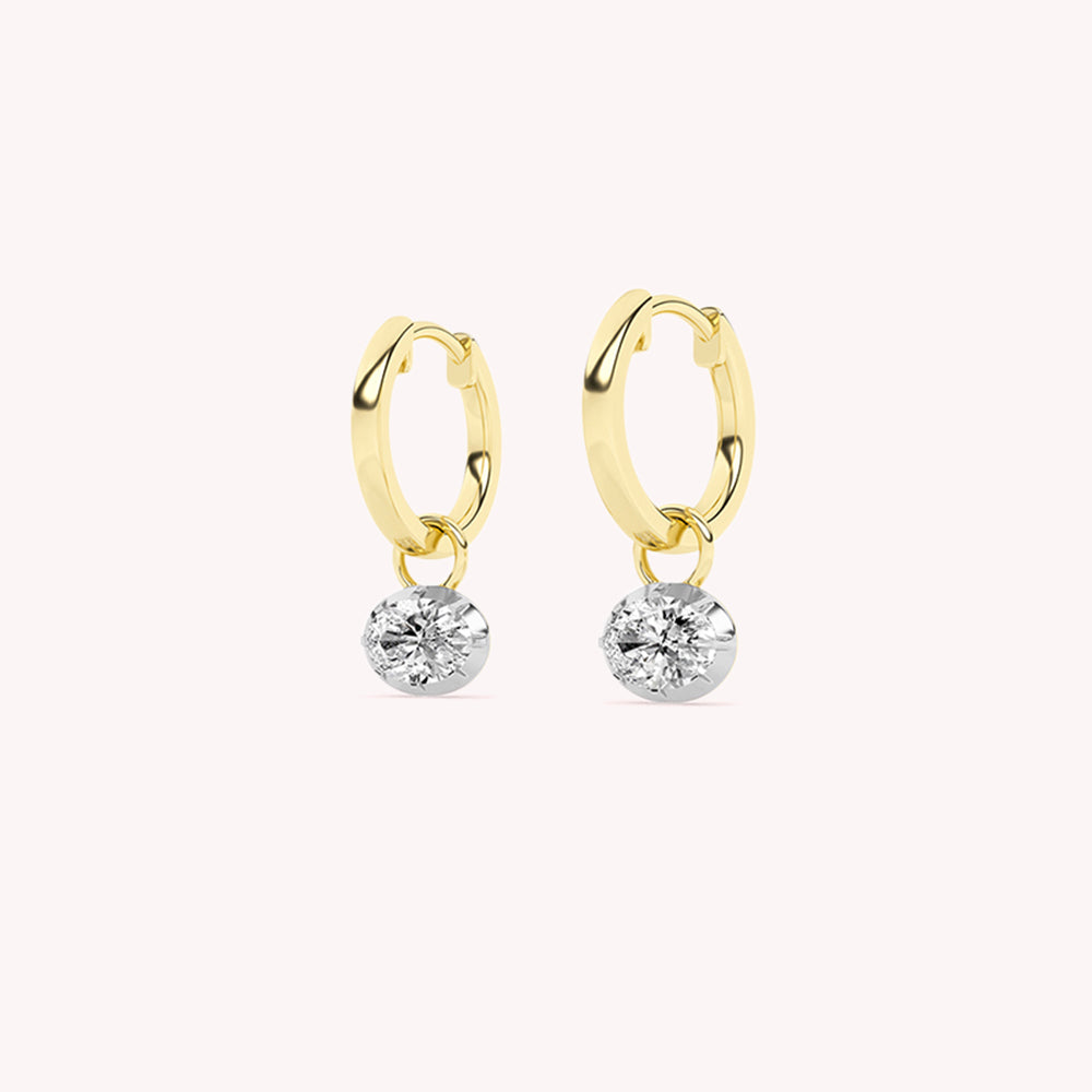 Neel Petite Hoop Earrings