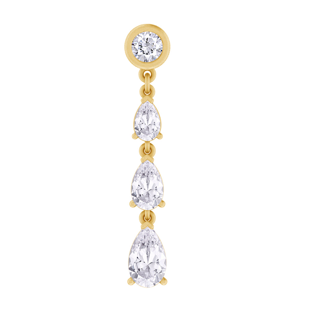 Glamorous Degradé Dangling Earrings