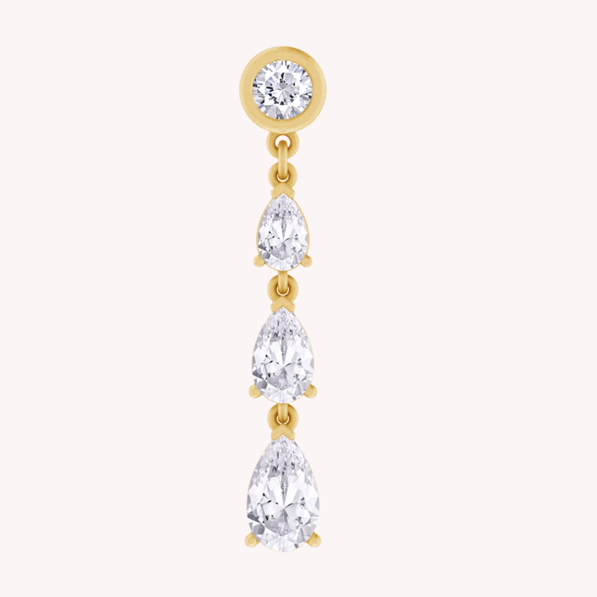 Glamorous Degradé Dangling Earrings