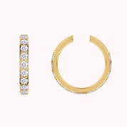 Lab Grown Diamond Single Cuff Earring