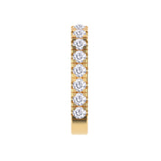 Lab Grown Diamond Single Piece Cuff Earrings