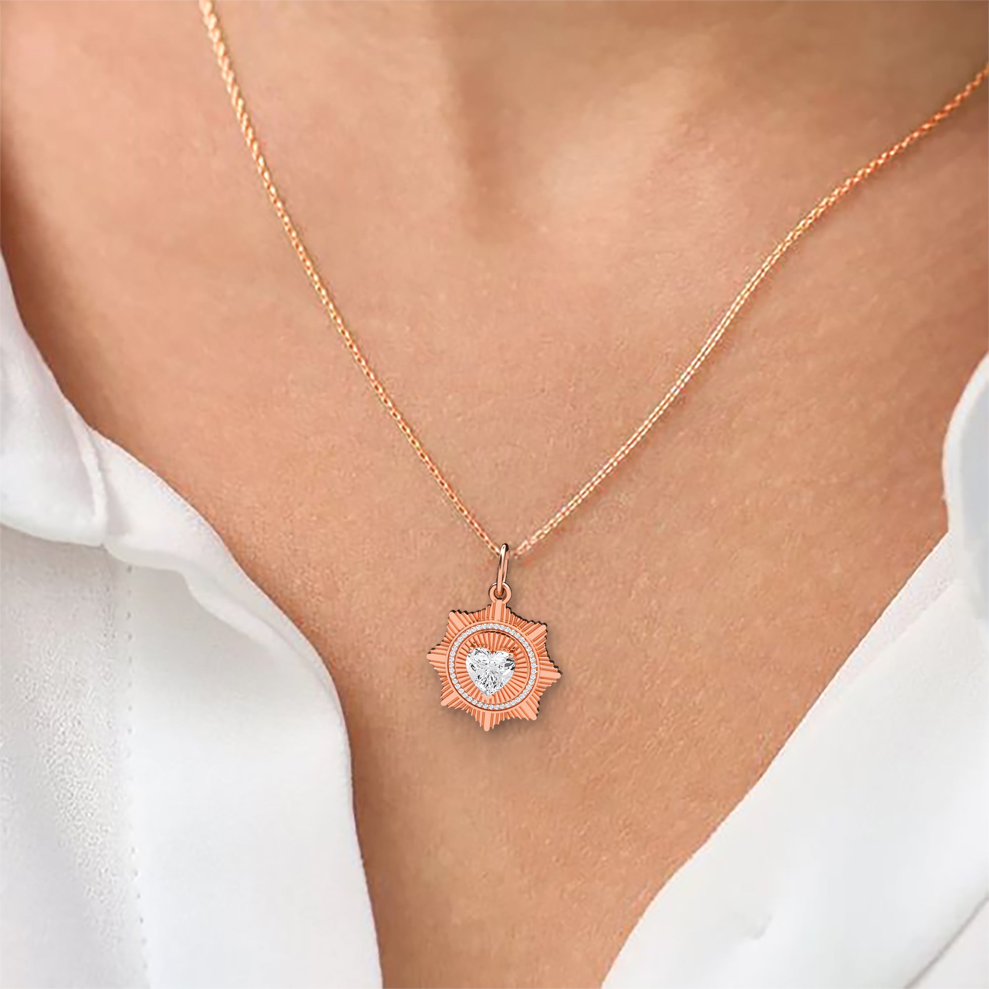 Lola Heart Pendant Necklace