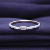 Engagement Wedding Stackable Band Ring