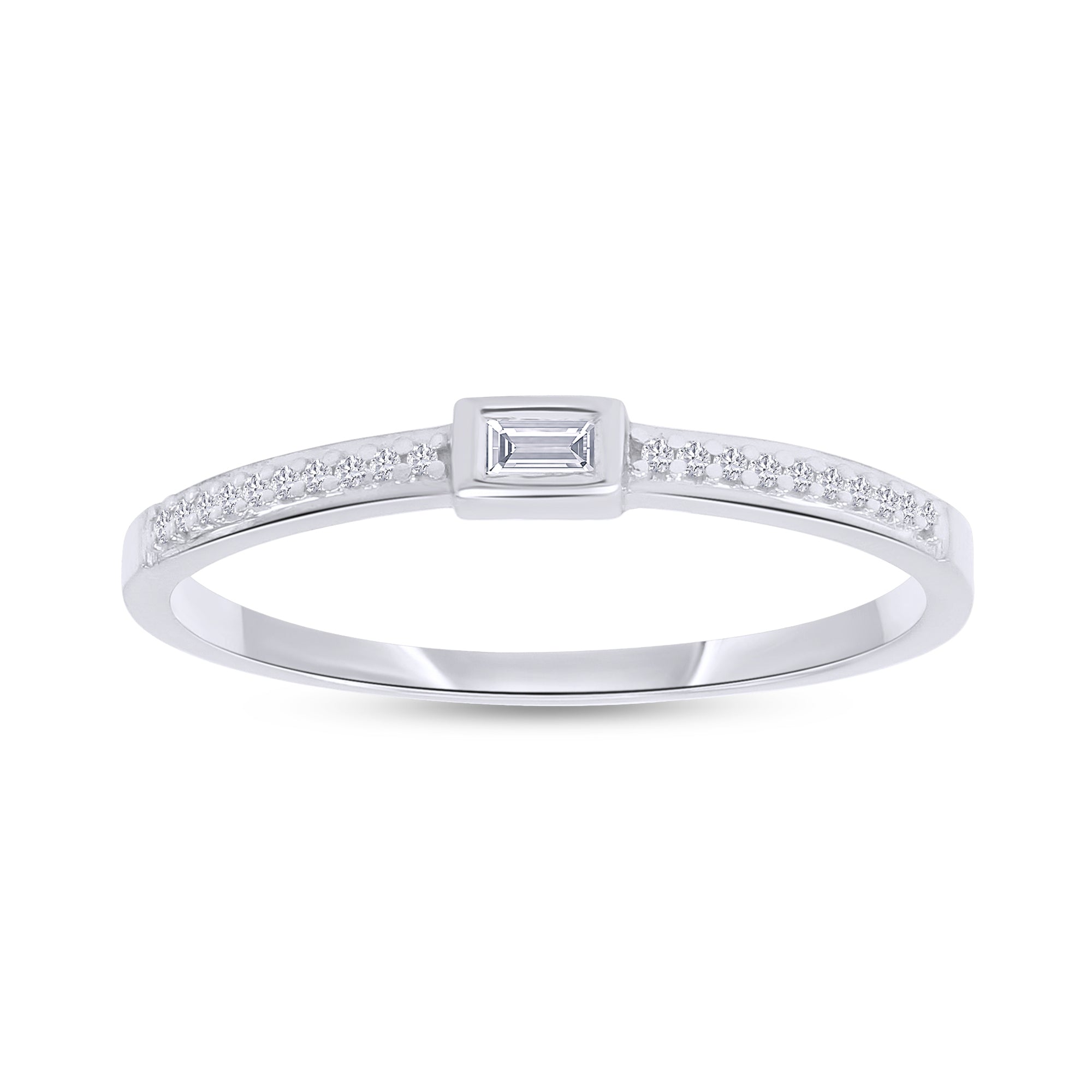 Engagement Wedding Stackable Band Ring