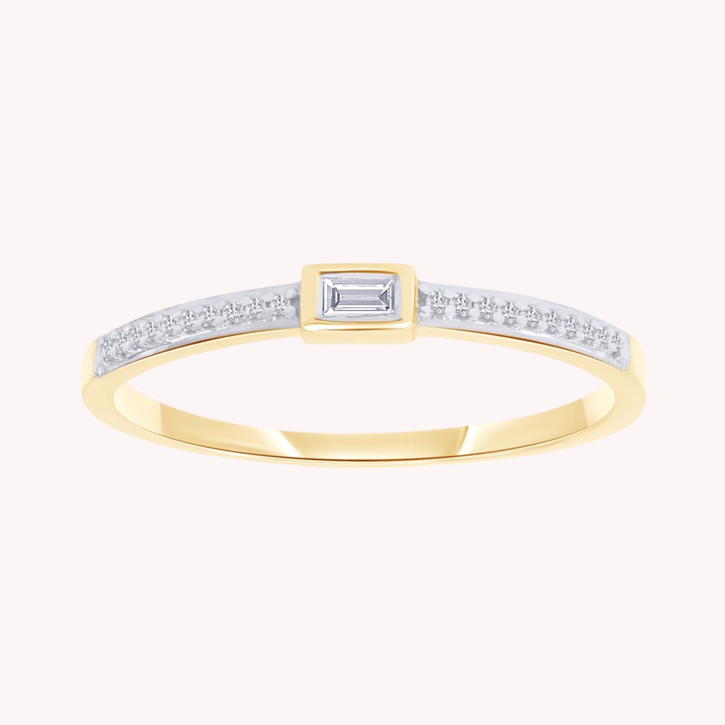 Engagement Wedding Stackable Band Ring