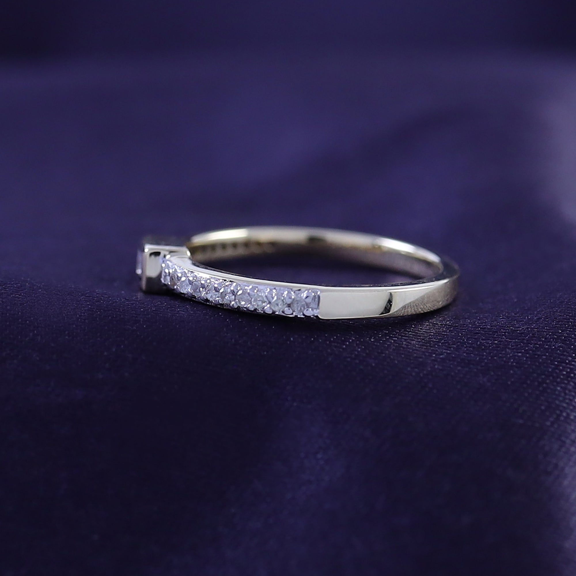 Engagement Wedding Stackable Band Ring