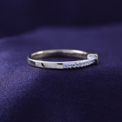 Engagement Wedding Stackable Band Ring