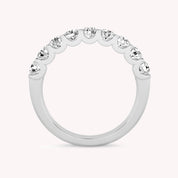 Romy Round Diamond Cut Anniversary Ring