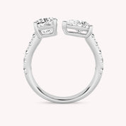 Mila Two Stone Toi-Et-Moi Lab Grown Diamond Ring
