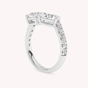 Mila Two Stone Toi-Et-Moi Lab Grown Diamond Ring