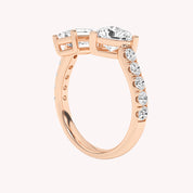 Nova Heart Toi-Et-Moi Ring