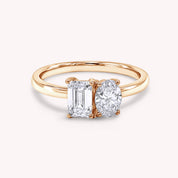 Toi Et Moi 2-Stone Engagement Ring