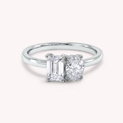 Toi Et Moi 2-Stone Engagement Ring
