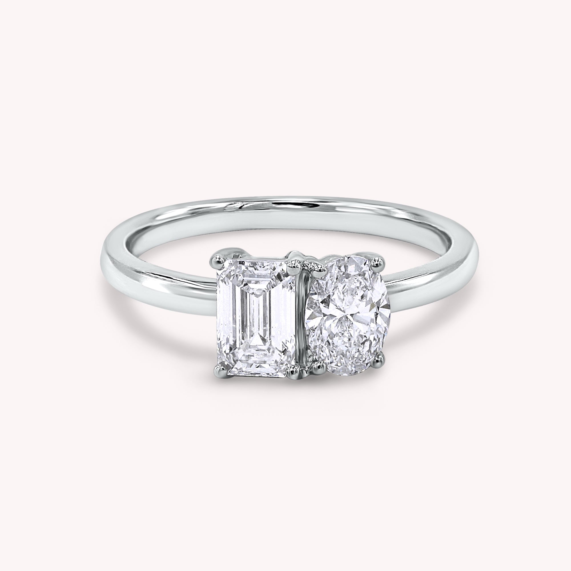 Toi Et Moi 2-Stone Engagement Ring