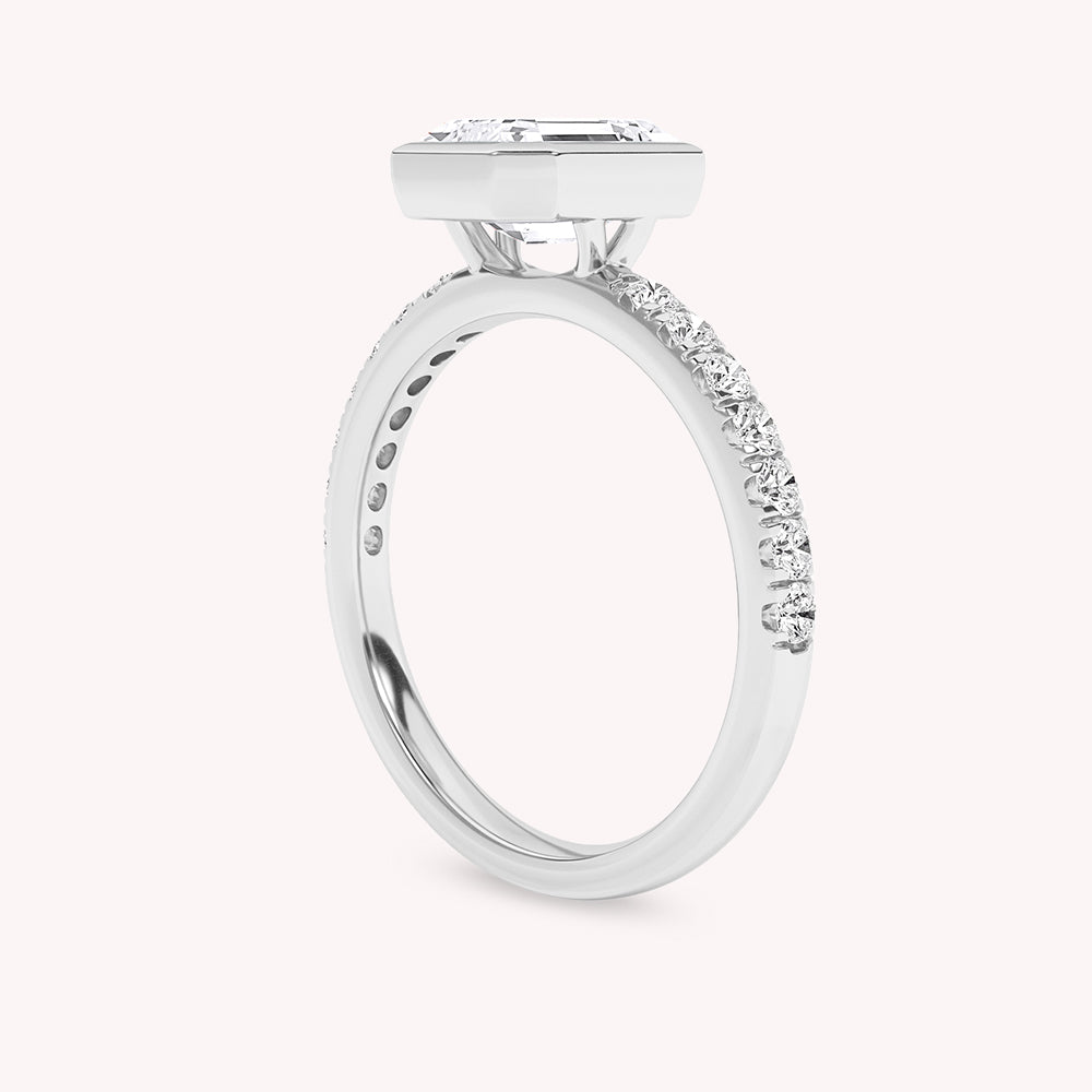 Sisu Elegance Diamond Solitaire Engagement Ring