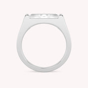 Snow Sleek Stackable Statement Ring